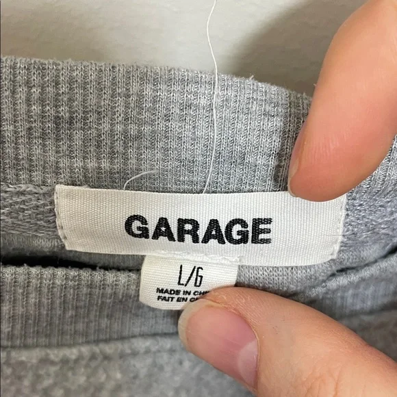 Garage Light Heather Gray Crewneck Sweatshirt - Women - Picture 2 of 6